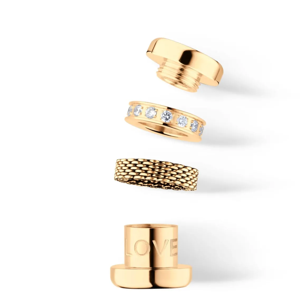 Arctic Symphony | goud gepolijst | Love-7