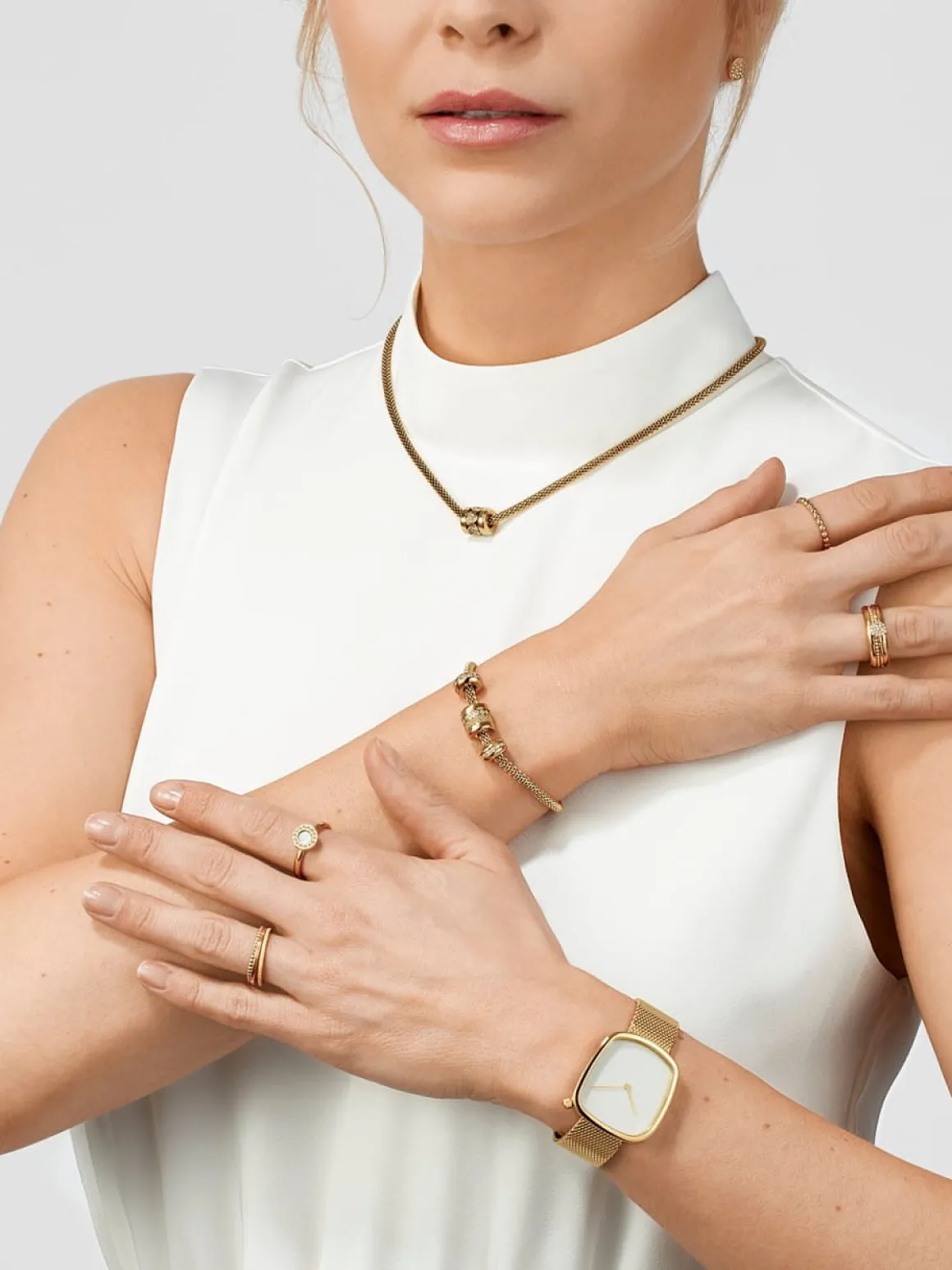 Arctic Symphony | goud gepolijst | Love-7