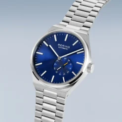 Automatic | zilver geborsteld | 19441-707