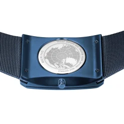 Classic | blauw geborsteld | 16033-397