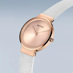 Classic | rosegoud gepolijst/geborsteld | 14531-266