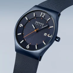 Solar | blauw geborsteld | 14440-393