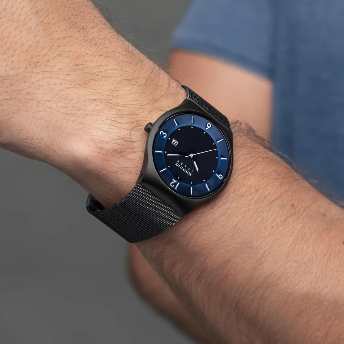 Solar | zwart geborsteld | 14440-227