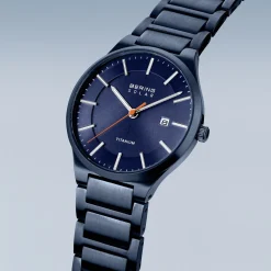 Titanium | blauw geborsteld | 15239-797