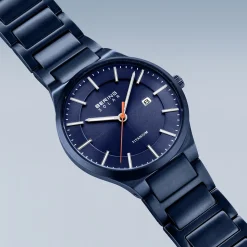 Titanium | blauw geborsteld | 15239-797