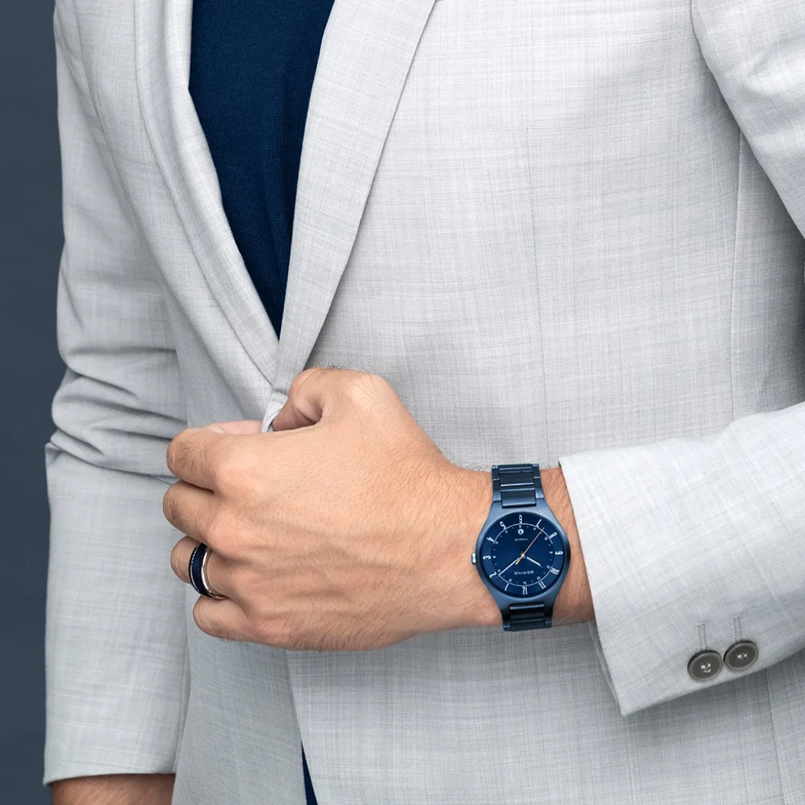 Titanium | blauw mat | 11739-797