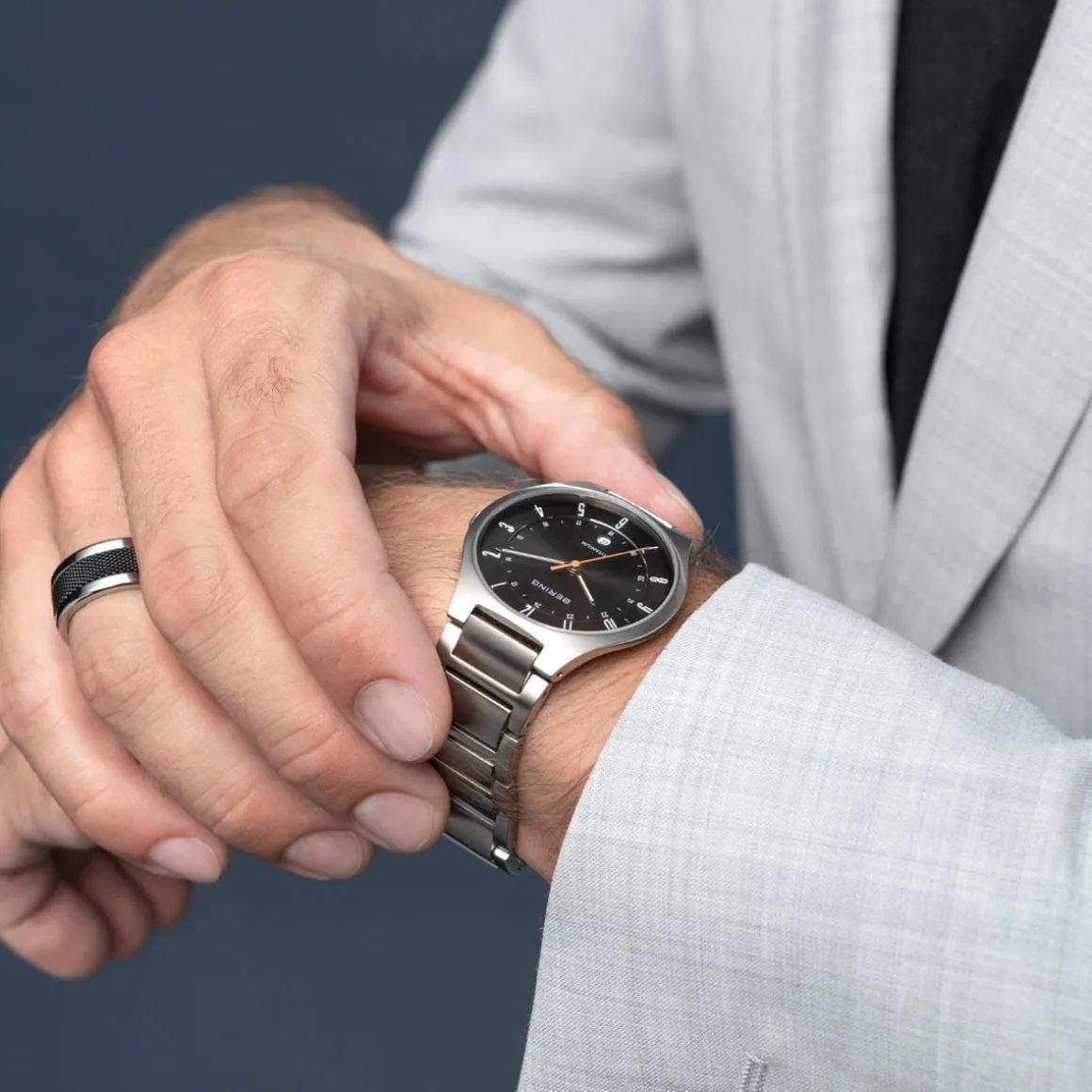 Titanium | zilver geborsteld | 11739-772