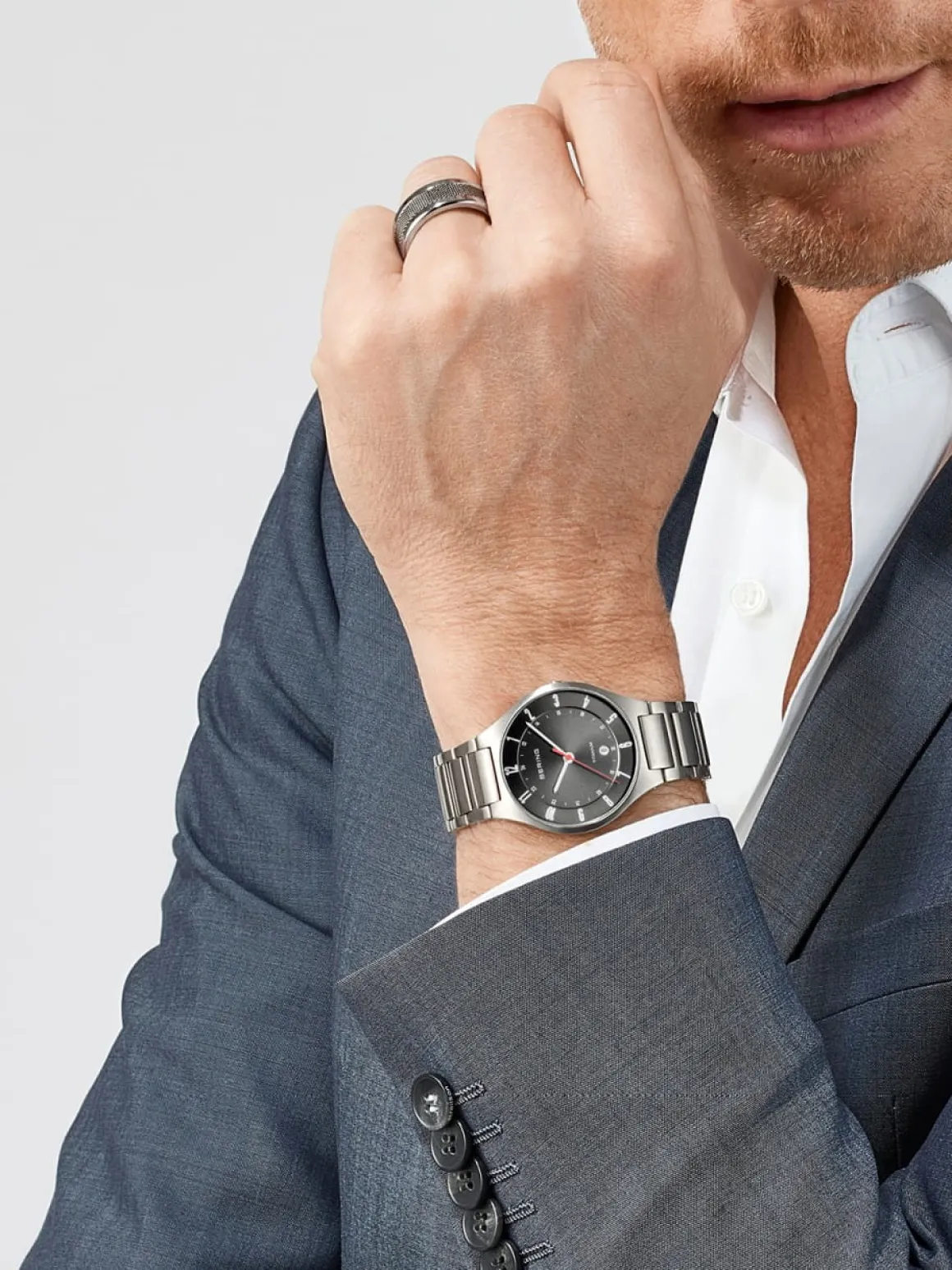 Titanium | zilver geborsteld | 11739-772