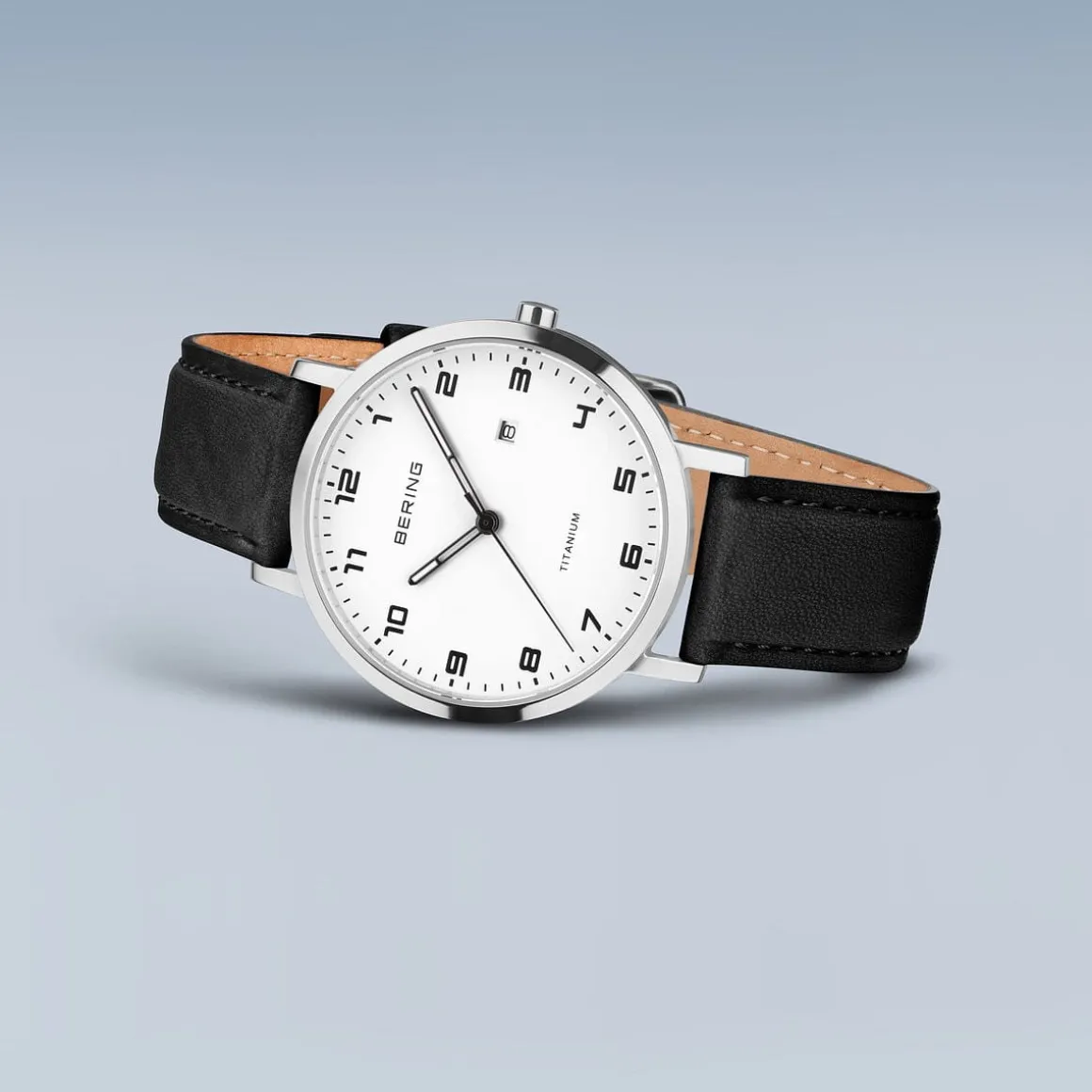 Titanium | zilver gepolijst/geborsteld | 18634-404