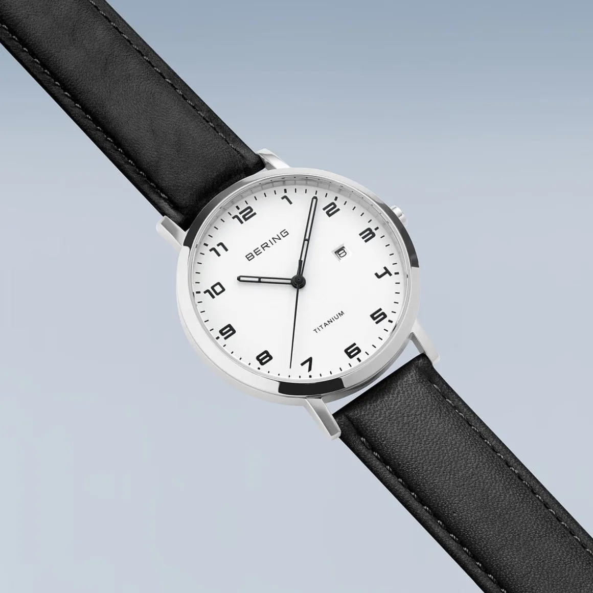 Titanium | zilver gepolijst/geborsteld | 18634-404