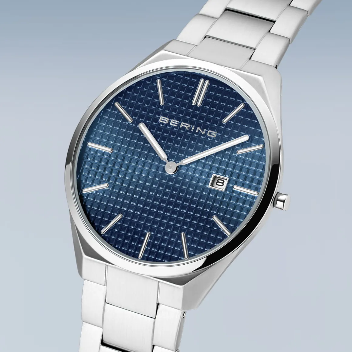 Ultra Slim | zilver gepolijst/geborsteld | 17240-707