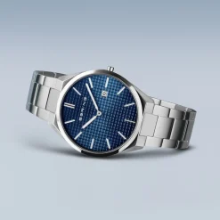 Ultra Slim | zilver gepolijst/geborsteld | 17240-707