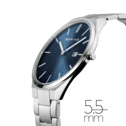 Ultra Slim | zilver gepolijst/geborsteld | 17240-707