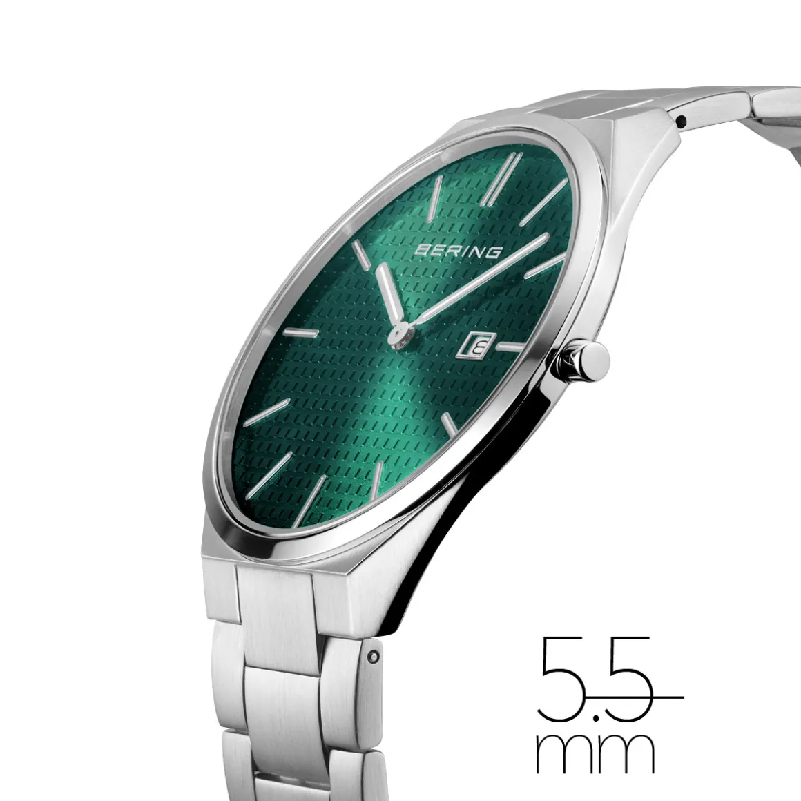 Ultra Slim | zilver gepolijst/geborsteld | 17240-708